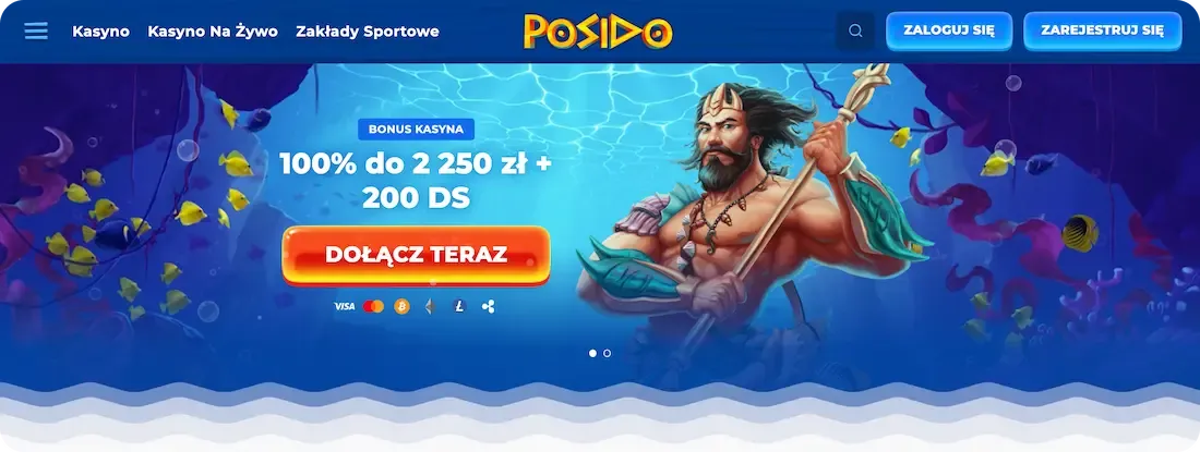 strona kasyna Posido